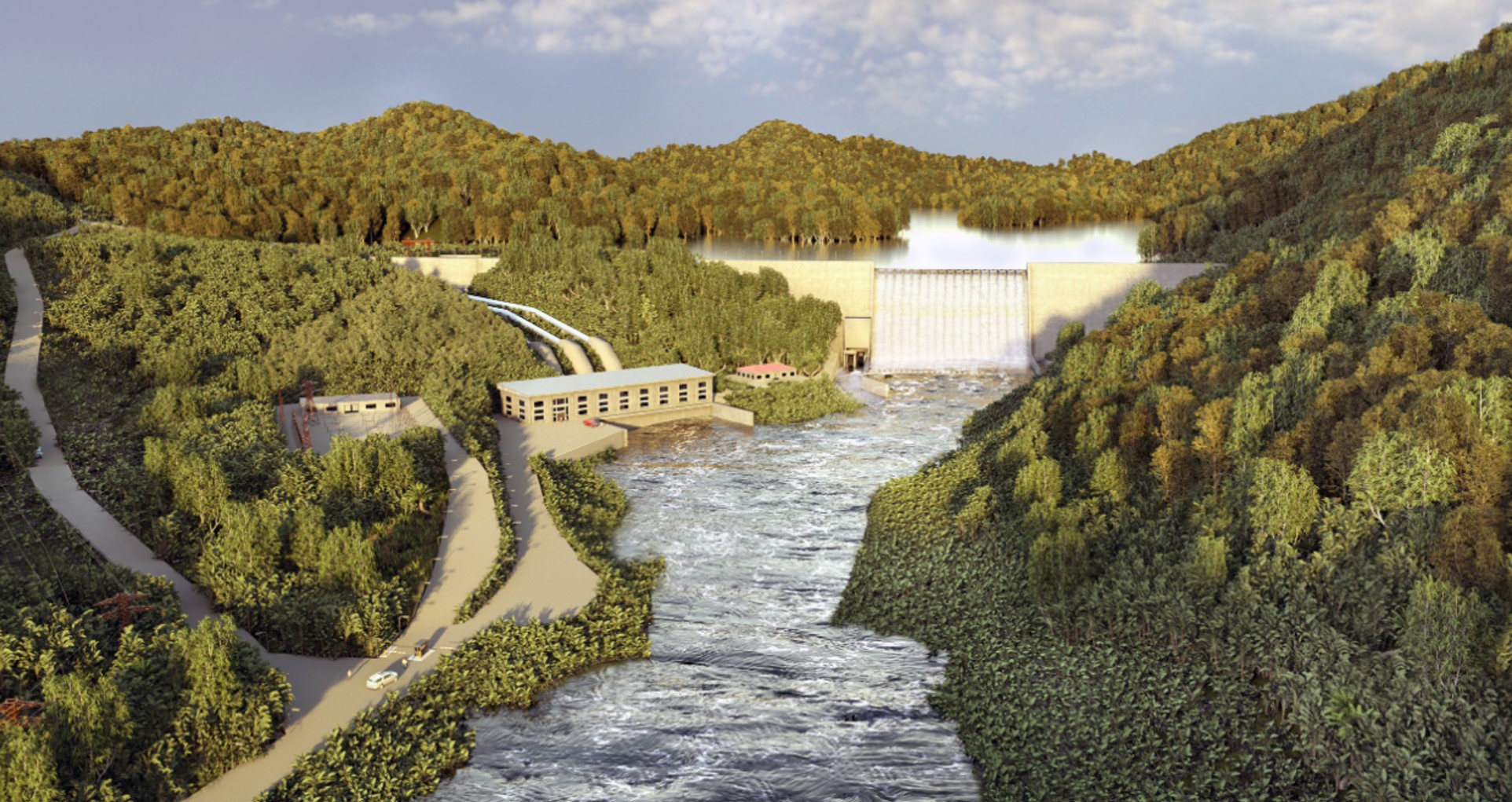 Kinguélé Aval Hydropower Scheme Artelia Group