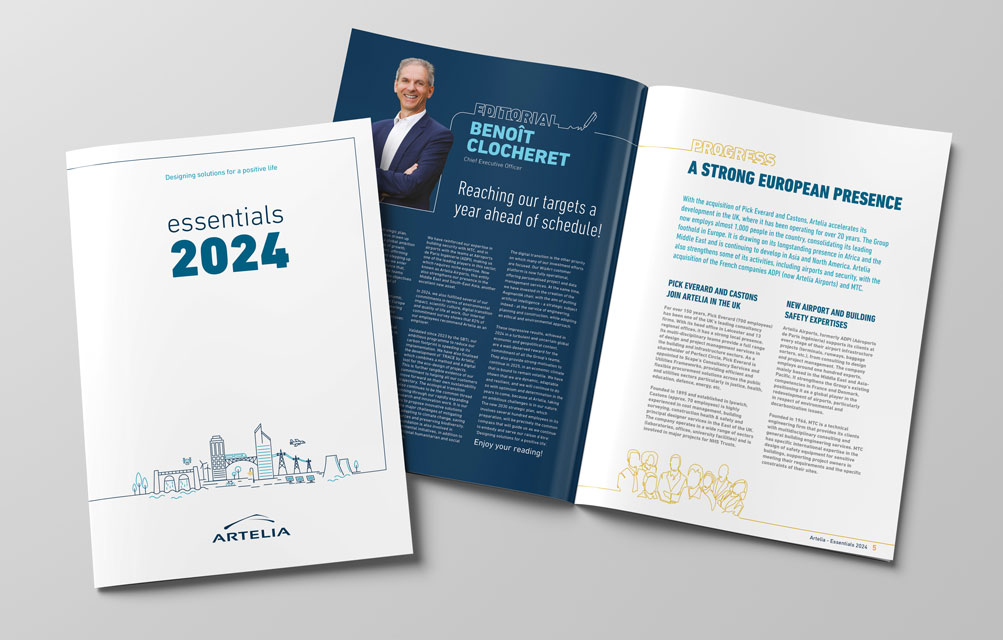 Artelia publishes the Essentials 2024